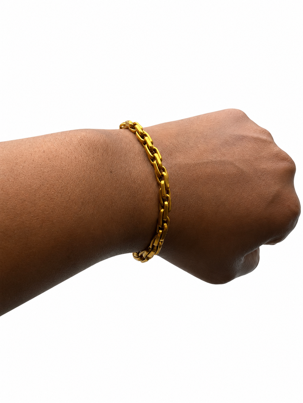 Gold Chain Link Bracelet
