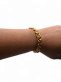 Gold Chain Link Bracelet