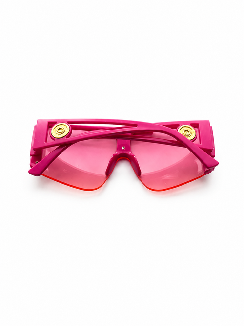 Flat Top Shield Sunglasses