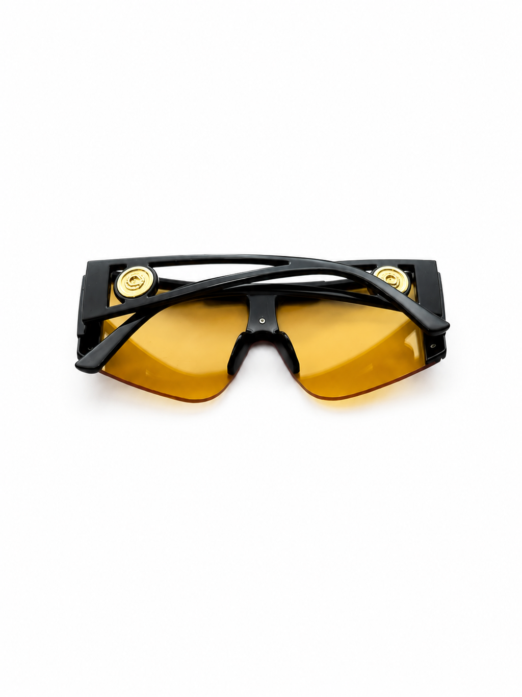 Women's Flat Top Shield Square Sunglasses